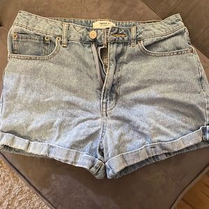Forever 21 - light wash shorts - Size 26 - $8